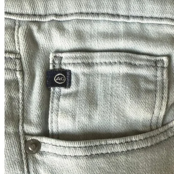 AG Adriano Goldschmied Women’s Stevie Ankle Slim Straight Leg Jeans Size 29R - Picture 8 of 13